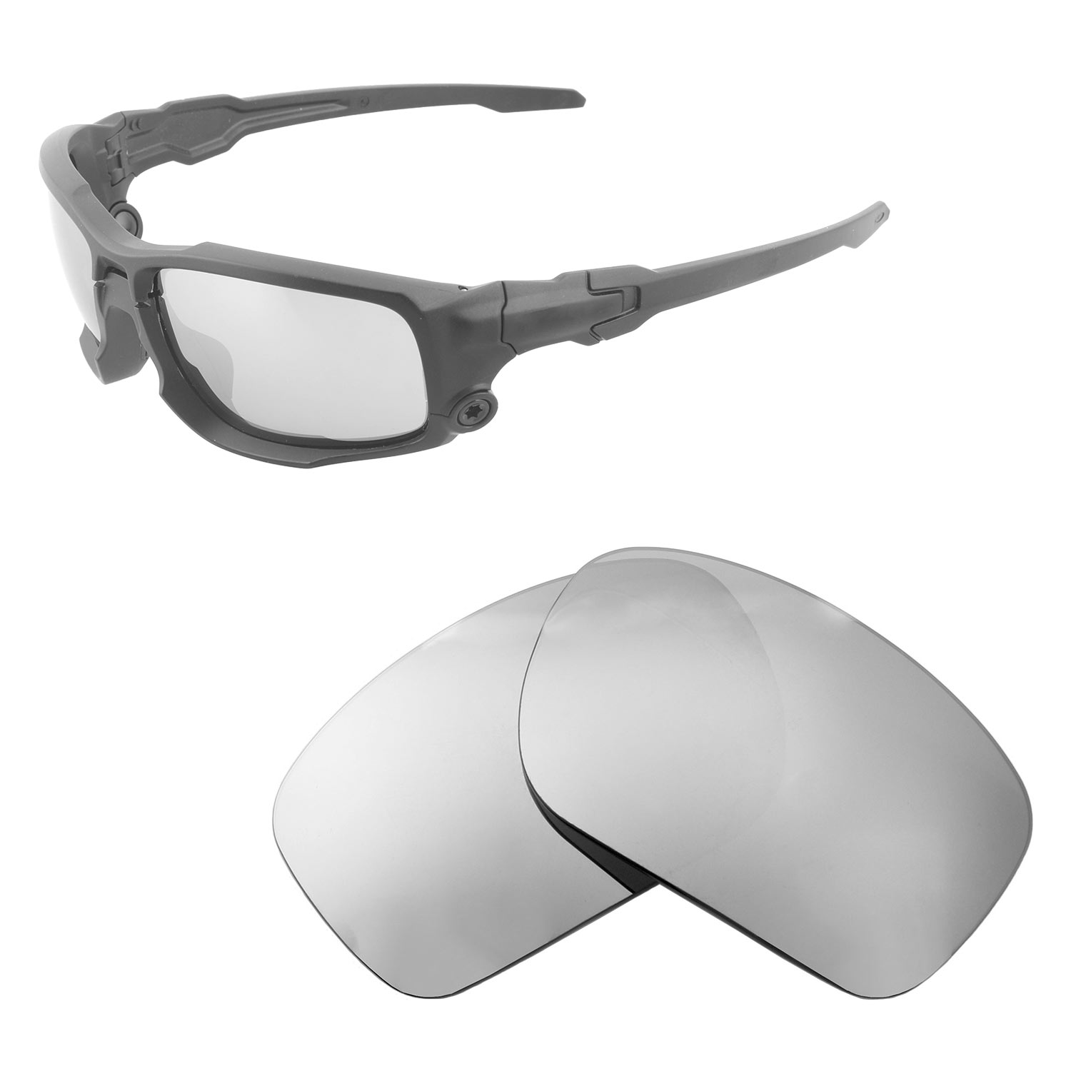 oakley shocktube clear lenses