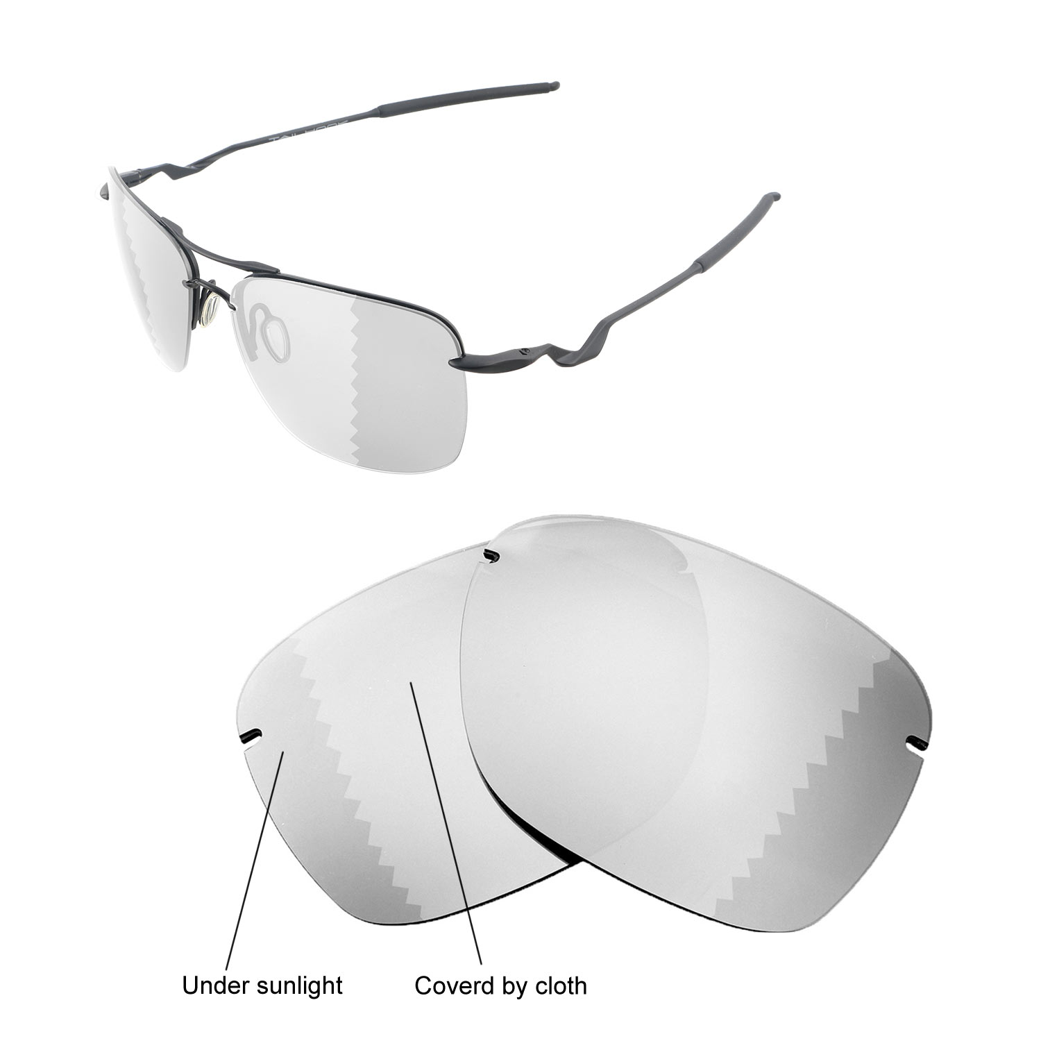 oakley tailhook lenses