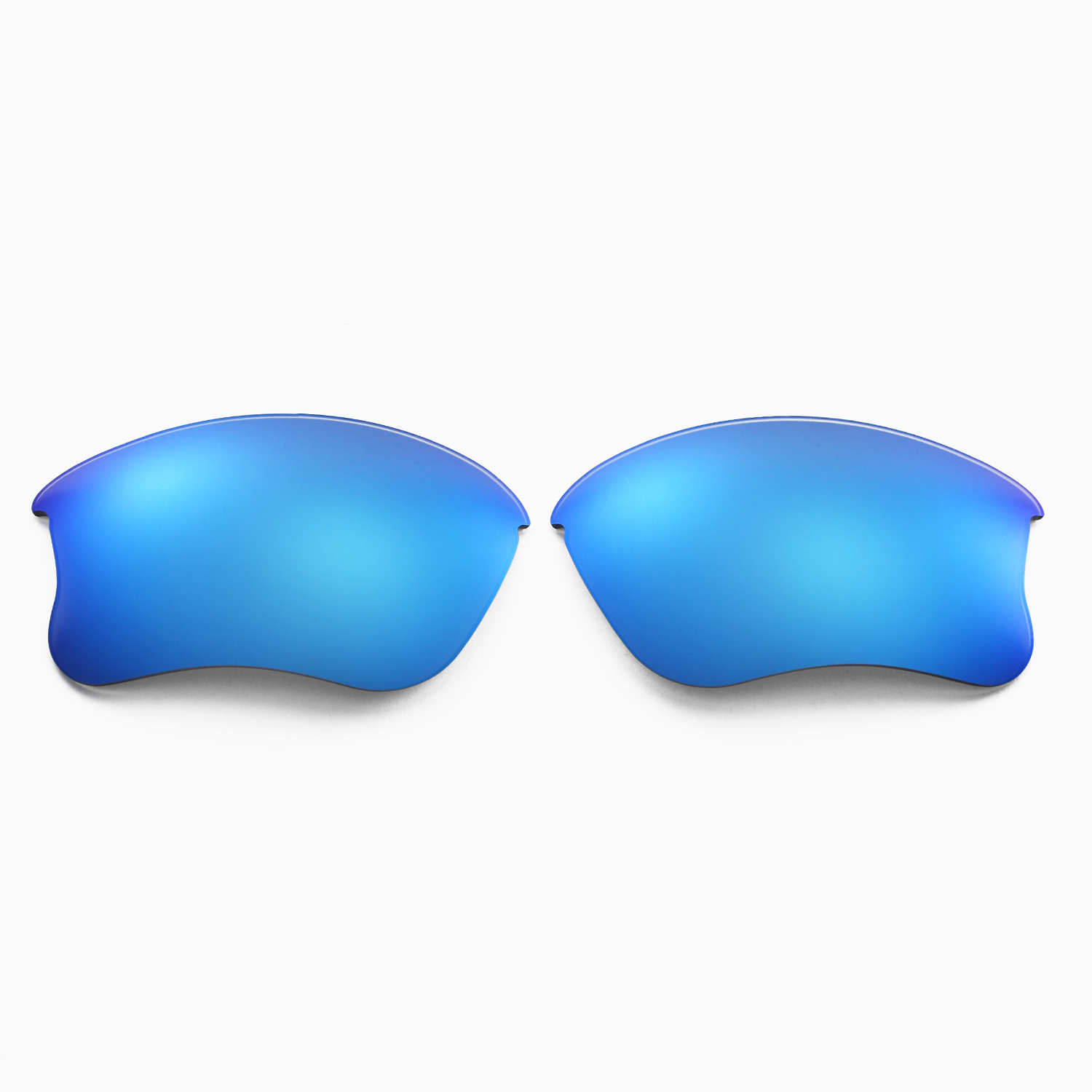 WL Polarized Ice Blue Replacement Lenses For Oakley Flak Jacket XLJ